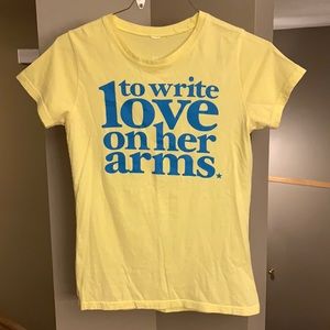 TWLOHA Yellow Tee